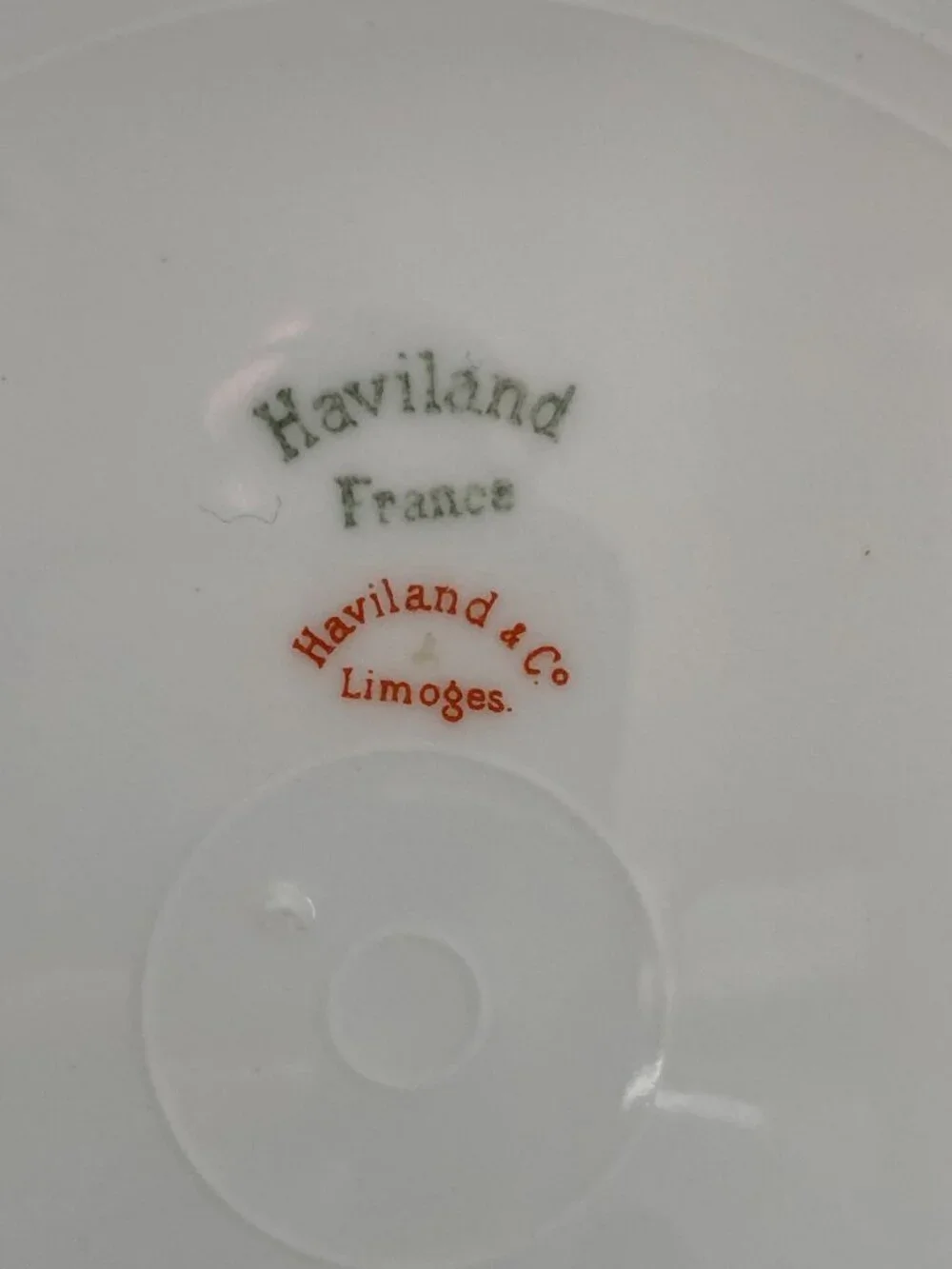 Haviland Limoges H90 Christmas Rose Double Gold 9